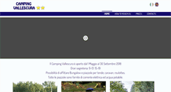 Desktop Screenshot of camping-vallescura.it